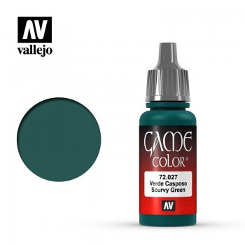 Vallejo Game Color 17ml Scurvy Green 72027